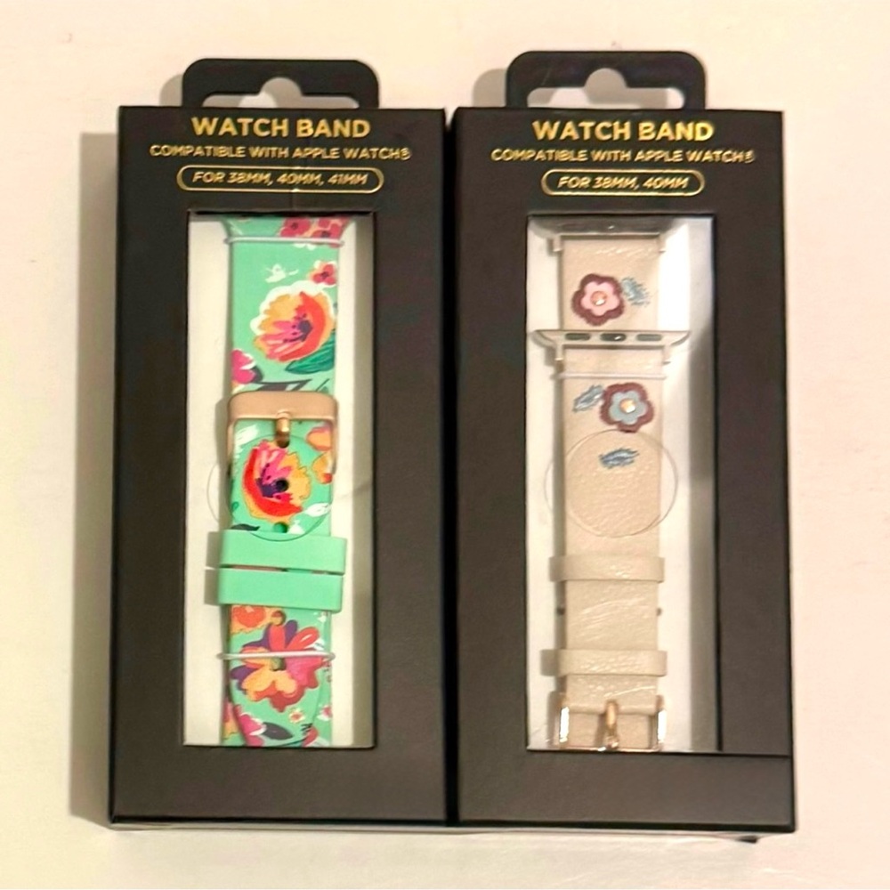 2 - Sol-light Apple Watchband Silicone Teal/Interchangeable Vegan Leather band